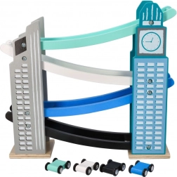 Pista in legno Compagna dei grattacieli