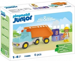 Playmobil Junior camion ribaltabile con personaggio