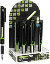 Penna pixel Minecraft 13 cm