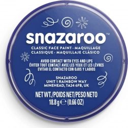 Snazaroo colore per il viso blu reale 18 ml