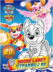 Colora! Paw Patrol: Zampe forti – album da colorare con adesivi