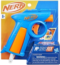 Nerf N Series Flex blaster compatto per dardi in foam