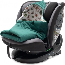 sacco avvolgente imbottito per seggiolino auto New Baby green