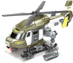 Elicottero della polizia a motore inerziale con effetti