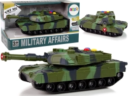 Carro armato militare 1:32 con mimetizzazione, luci e suoni