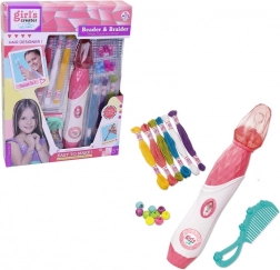 Set perline per capelli con accessori a batteria