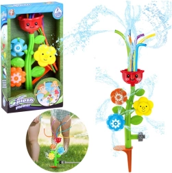 Allegro spruzzatore d'acqua per bambini con fiori