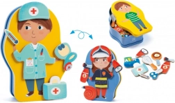 Gioco magnetico Djeco Professioni