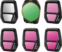 Sunnylife Set di 6 filtri per droni AIR 3S