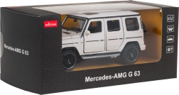 Modello in metallo Mercedes-AMG G 63 con suoni, bianco RASTAR