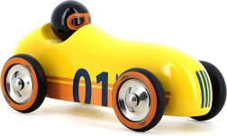 Vilac auto in legno old sport giallo