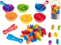 Gioco educativo Montessori per imparare a contare – Animali del safari