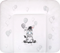 Morbido fasciatoio New Baby Zebra bianco 85 × 70