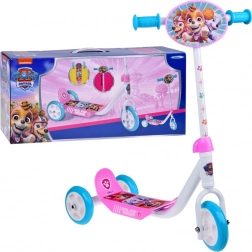 Monopattino a tre ruote Paw Patrol rosa per bambini