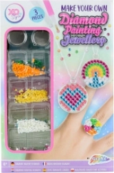 Set per creare gioielli con pittura a diamanti per bambini