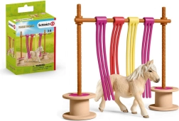 Schleich set cavallo con ostacoli e adesivi