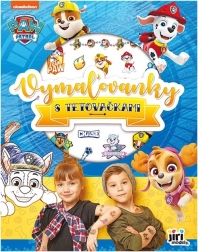 Album da colorare Paw Patrol con tatuaggi per bambini - 1 pezzo