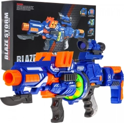 Blaze Storm blaster in schiuma per adolescenti 14+ con caricatore a tamburo e mirino