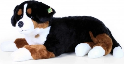 Grande cane da montagna bernese di peluche sdraiato 89 cm eco‑friendly