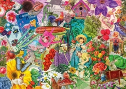 Puzzle Divertente giardinaggio 1000 pezzi SCHMIDT