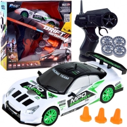 auto drift rc 1:24 con telecomando e coni