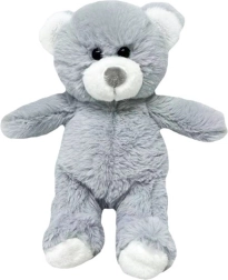Orsetto di peluche Oluś 15 cm grigio