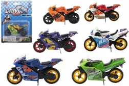 Motorino da corsa giocattolo metallo/plastica 8 cm