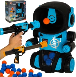 Gioco di tiro con robot – 2 pistole e palline in foam