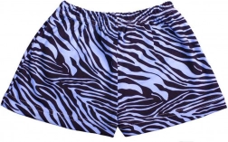 Pantaloncini per bambini New Baby Zebra blu