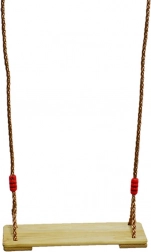 Altalena in legno con tavoletta