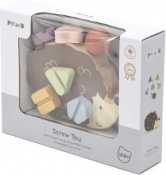 VIGA PolarB Giocattolo di Legno Riccio con Viti Montessori