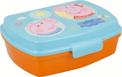 Stor scatola porta merenda Peppa Pig