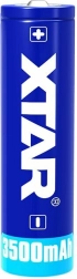 Xtar 18650 batteria Li-ion 3500 mAh con protezione