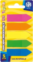 Blocchetti adesivi ASTRA Neon 5 colori