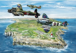 Puzzle Ali sopra Portland 500 pezzi