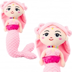 Sirenetta di peluche rosa carina 32cm