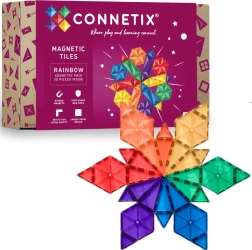 Connetix Rainbow Geometry Pack costruzioni magnetiche 30 pezzi