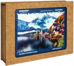 Puzzle di legno Lago di Hallstatt 250 pezzi