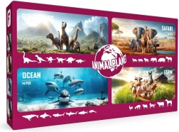 Mega set 60 pcs Faunica Animal Planet Dino/Safari/Oceano/Fattoria