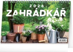 Calendario da tavolo per giardinieri per l'anno 2026
