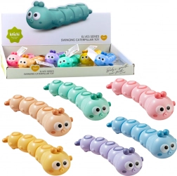 Bruco a carica che si muove – giocattolo colorato per bambini