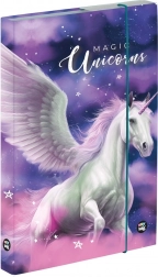 Scatola per quaderni A5 con motivo pegaso