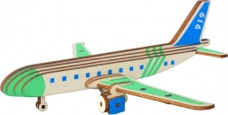 Puzzle in legno 3D Aereo di linea