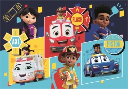 clementoni puzzle firebuds maxi 24 pezzi