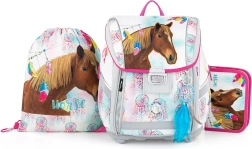 Set scolastico 3 pezzi OXYBAG Premium Light – cavallo Romantic