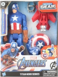 Action figure Captain America con accessori Power FX