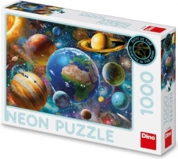 Puzzle Pianeti al Neon 1000 Pezzi Dino