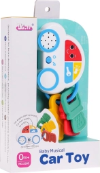 Macchinina interattiva con chiavi per i più piccoli