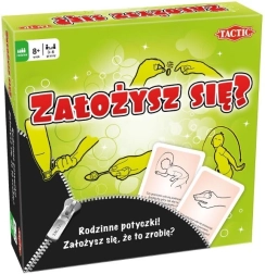 Gioco da tavolo familiare Założysz się? – scommesse, sfide e conoscenze
