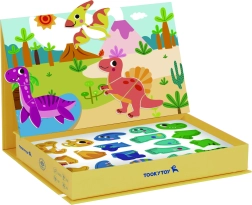 Puzzle magnetico dinosauri di Tooky Toy